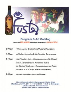 Cuban Art Event Program #1