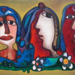 Tres lindas Cubanas (SOLD)