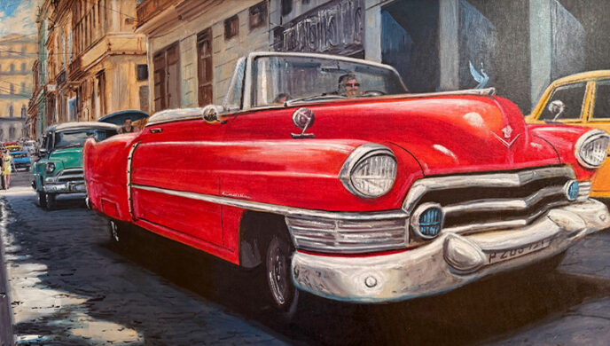 Cherry Red Cadillac / Cadillac Rojo Cereza by unknown