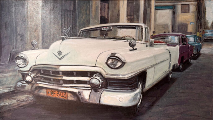 White Beauty Cadillac / Cadillac de Belleza by unknown